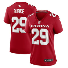 Arizona Cardinals Nike Denzel Burke Women's Team Game Jersey
