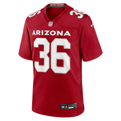 Arizona Cardinals Nike Kitan Crawford Team Game Jersey