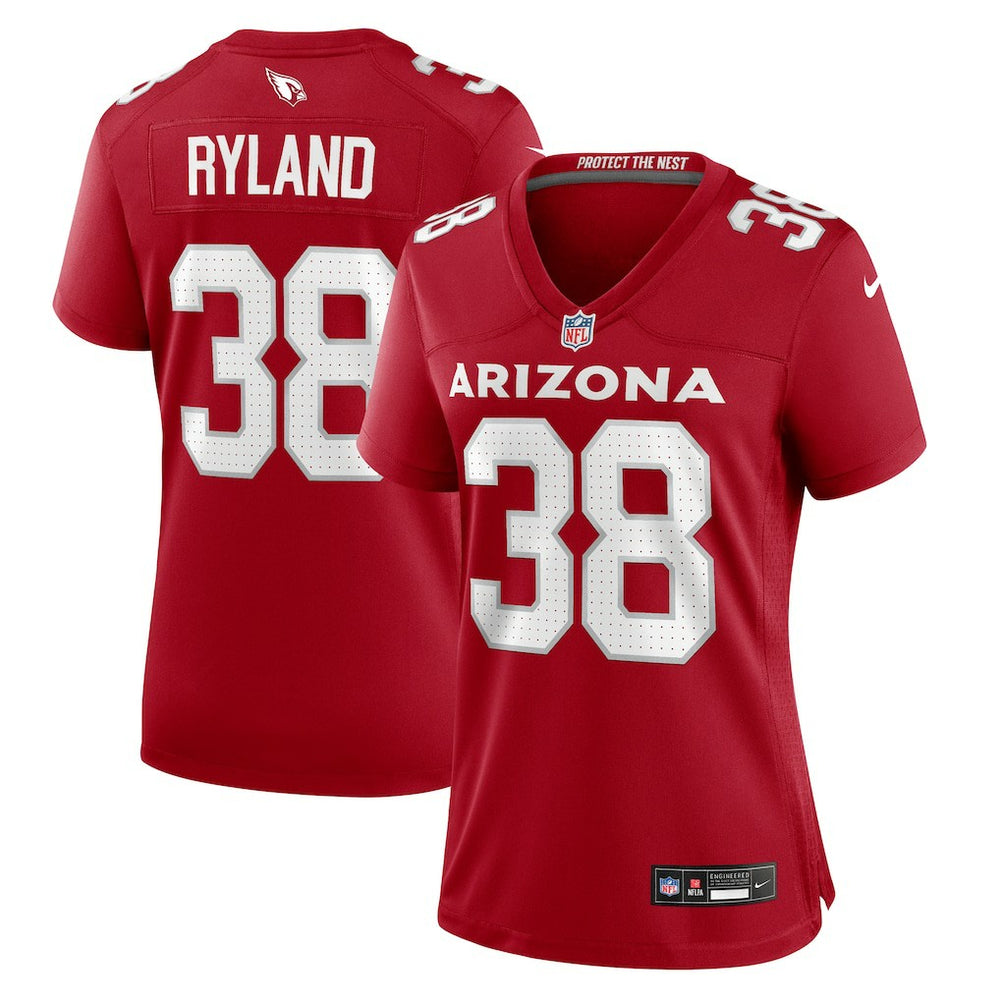 Arizona Cardinals Nike Chad Ryland Women's Team Game Jersey