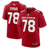 Arizona Cardinals Nike Josh Fryar Team Game Jersey