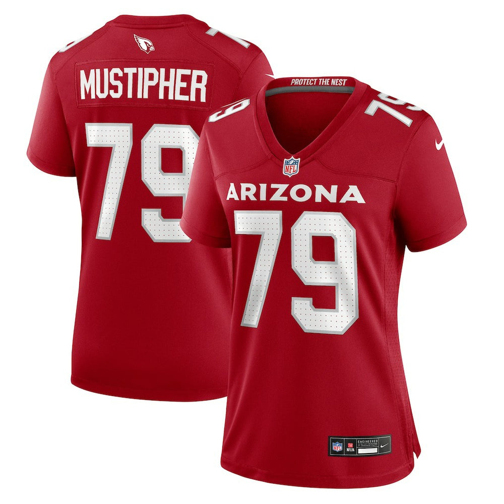 Arizona Cardinals Nike PJ Mustipher Women's Team Game Jersey