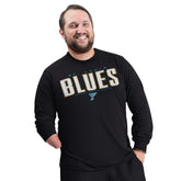 St. Louis Blues G-III Sports by Carl Banks Adaptive Mesh Effect Long Sleeve T-Shirt Outlet