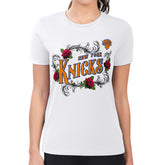 New York Knicks G-III 4Her by Carl Banks Women's Super-Slim Fit Lightweight Roses Crew Neck T-Shirt Discount