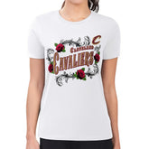Cleveland Cavaliers G-III 4Her by Carl Banks Women's Super-Slim Fit Lightweight Roses Crew Neck T-Shirt sale For Sale
