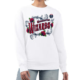 Washington Wizards G-III 4Her by Carl Banks Women's Roses Fleece Tri-Blend Sweatshirt On Sale