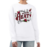 Miami Heat G-III 4Her by Carl Banks Women's Roses Fleece Tri-Blend Sweatshirt For Sale
