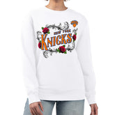 New York Knicks G-III 4Her by Carl Banks Women's Roses Fleece Tri-Blend Sweatshirt Online