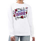 Oklahoma City Thunder G-III 4Her by Carl Banks Women's Roses Fleece Tri-Blend Sweatshirt Discount