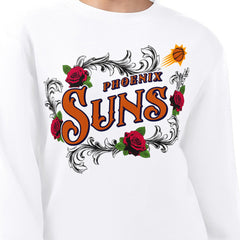 Phoenix Suns G-III 4Her by Carl Banks Women's Roses Fleece Tri-Blend Sweatshirt On Sale