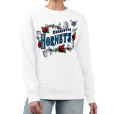 Charlotte Hornets G-III 4Her by Carl Banks Women's Roses Fleece Tri-Blend Sweatshirt On Sale
