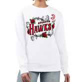 Atlanta Hawks G-III 4Her by Carl Banks Women's Roses Fleece Tri-Blend Sweatshirt For Sale