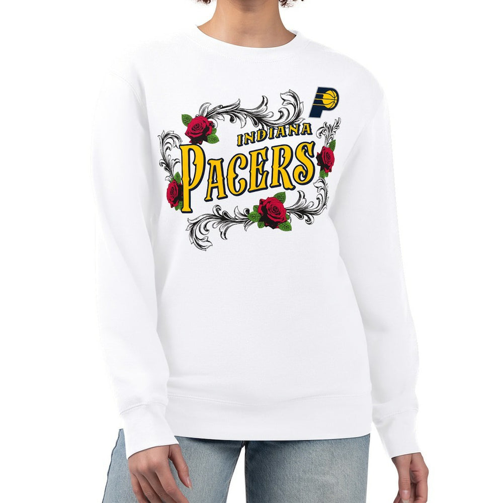 Indiana Pacers G-III 4Her by Carl Banks Women's Roses Fleece Tri-Blend Sweatshirt Online