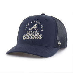 Atlanta Braves '47 Pitstop Trucker Adjustable Hat | MLB Shop