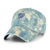 Washington Nationals '47 Women's Gardenia Clean Up Adjustable Hat | MLB Discount