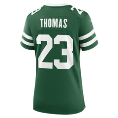 New York Jets Nike Azareye'h Thomas Women's Team Game Jersey