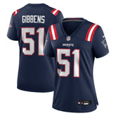 New England Patriots Nike Jack Gibbens Women's Team Game Jersey