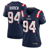 New England Patriots Nike Cory Durden Women's Team Game Jersey