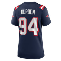 New England Patriots Nike Cory Durden Women's Team Game Jersey