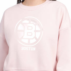 Boston Bruins Starter Women's Boxy Cropped Sweatshirt Sale