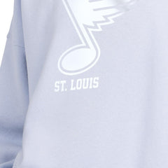 St. Louis Blues Starter Women's Boxy Cropped Sweatshirt On Sale