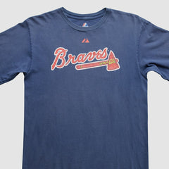 Atlanta Braves Majestic 2000s T-Shirt | MLB For sale