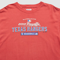 Texas Rangers Majestic 2010 T-Shirt | MLB Outlet