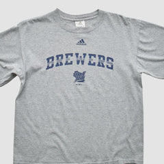 Milwaukee Brewers Adidas 2000s T-Shirt | MLB On Sale