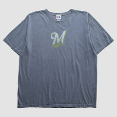Milwaukee Brewers Majestic 2000s T-Shirt | MLB Sale