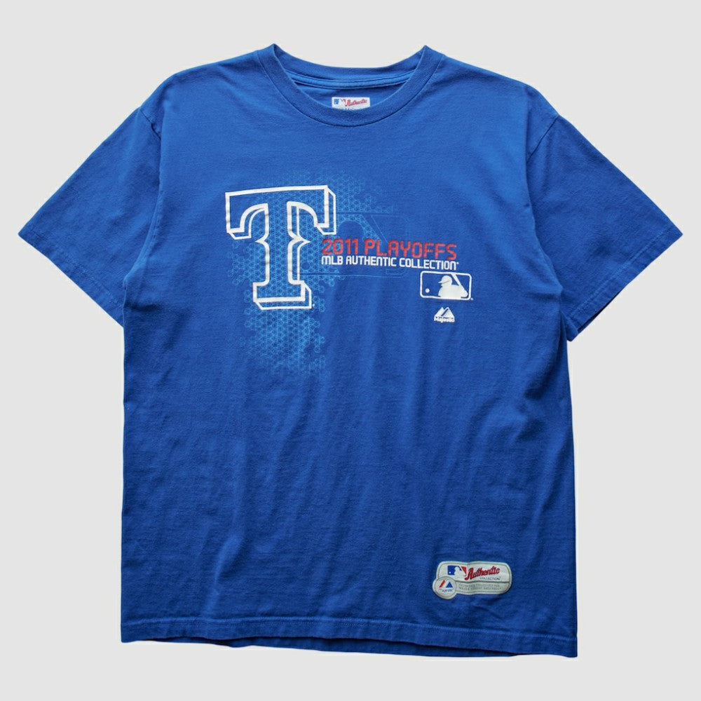 Texas Rangers Majestic 2011 T-Shirt | MLB New