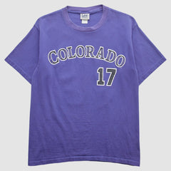 Colorado Rockies Lee Apparel 2002 T-Shirt | MLB Outlet