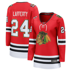Sam Lafferty Chicago Blackhawks Fanatics Women's Centennial Breakaway Player Jersey Online