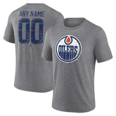 Edmonton Oilers Heritage Custom Tri-Blend T-Shirt Online