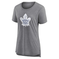Toronto Maple Leafs Women's Heritage Custom Tri-Blend T-Shirt For Sale