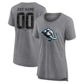 Utah Mammoth Women's Heritage Custom Tri-Blend T-Shirt Outlet
