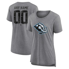 Utah Mammoth Women's Heritage Custom Tri-Blend T-Shirt Outlet
