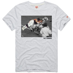 Denver Broncos John Elway Homage Unisex Pay Homage Tri-Blend T-Shirt