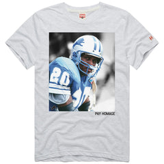 Detroit Lions Barry Sanders Homage Unisex Pay Homage Tri-Blend T-Shirt