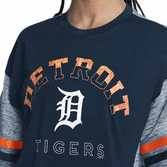 Detroit Tigers G-III 4Her by Carl Banks Women's Off-Season Oversized Top | MLB Discount