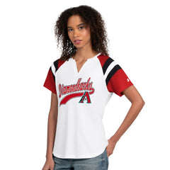 Arizona Diamondbacks Starter Women's Game On Notch Neck T-Shirt | MLB Near me
