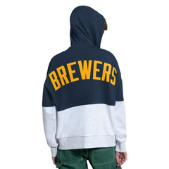 Milwaukee Brewers Starter Women's Wishbone Full-Zip Hoodie | MLB Shop