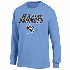 Utah Mammoth Champion Jersey Long Sleeve T-Shirt Sale