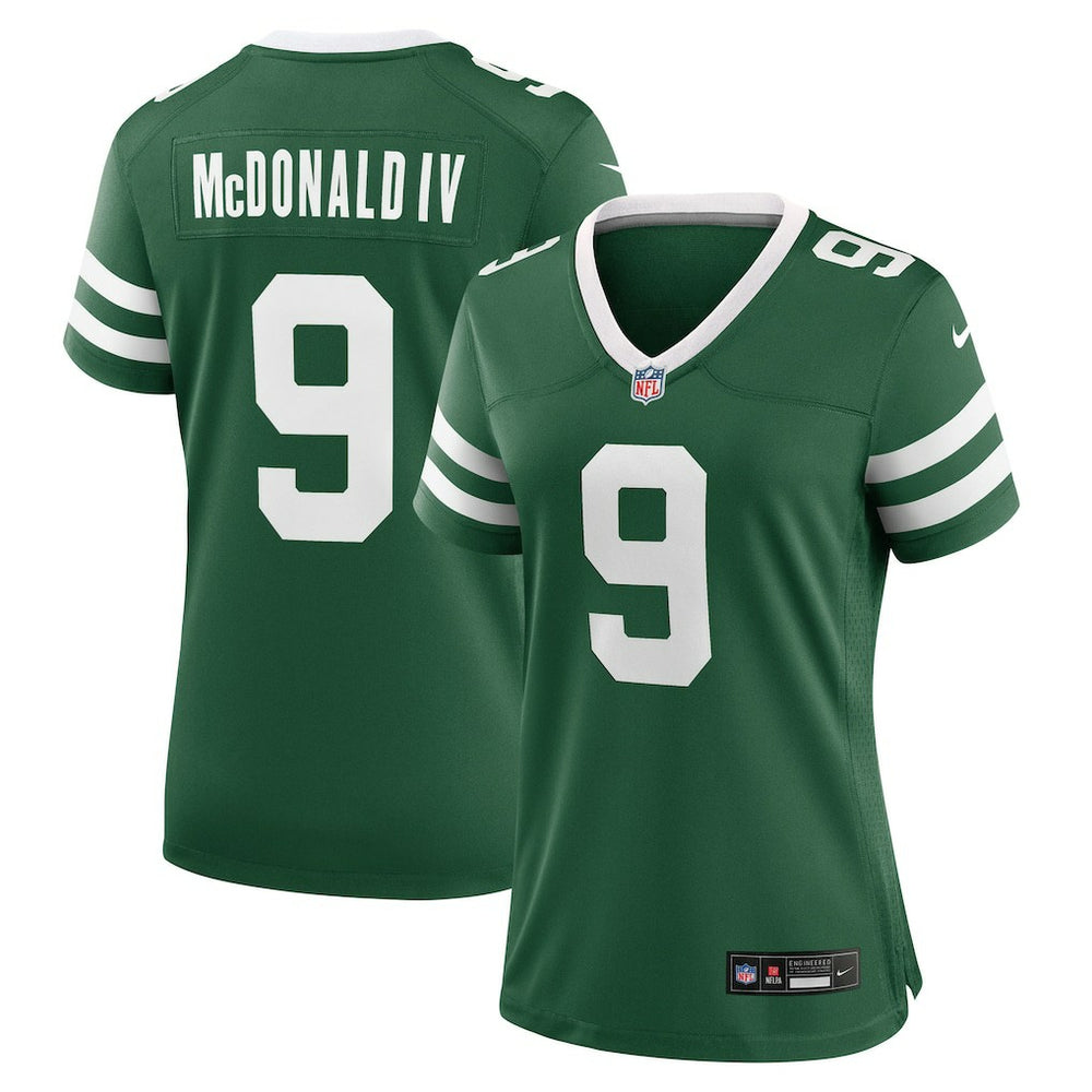 New York Jets Nike Will McDonald IV Women's Team Game Jersey