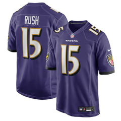 Baltimore Ravens Nike Cooper Rush Team Game Jersey