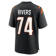 Cincinnati Bengals Nike Jalen Rivers Team Game Jersey