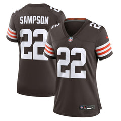 Cleveland Browns Nike Dylan Sampson Women's Team Game Jersey