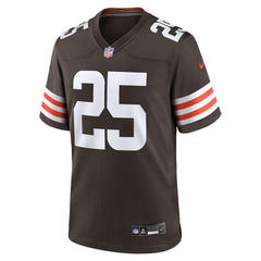 Cleveland Browns Nike Andre Szmyt Team Game Jersey