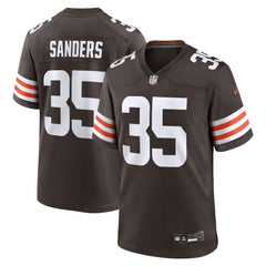 Cleveland Browns Nike Raheim Sanders Team Game Jersey