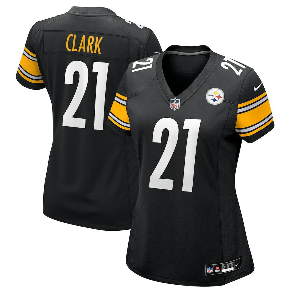 Chuck Clark Pittsburgh Steelers Women's Team Game Jersey - Black
