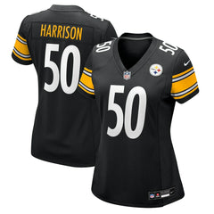 Pittsburgh Steelers Nike Malik Harrison Women's Team Game Jersey