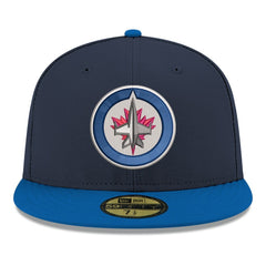 Winnipeg Jets New Era Core Logo Two-Tone 59FIFTY Fitted Hat On Sale